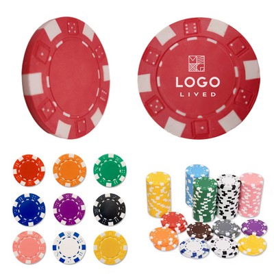 Golf Ball Marker Poker Chip