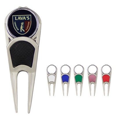 Lite Touch Divot Tool W/ Clip
