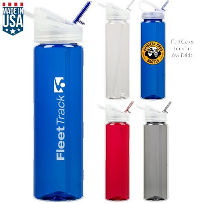 32 Oz Super Sipper With Straw